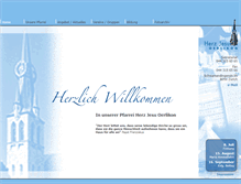 Tablet Screenshot of herz-jesu.ch